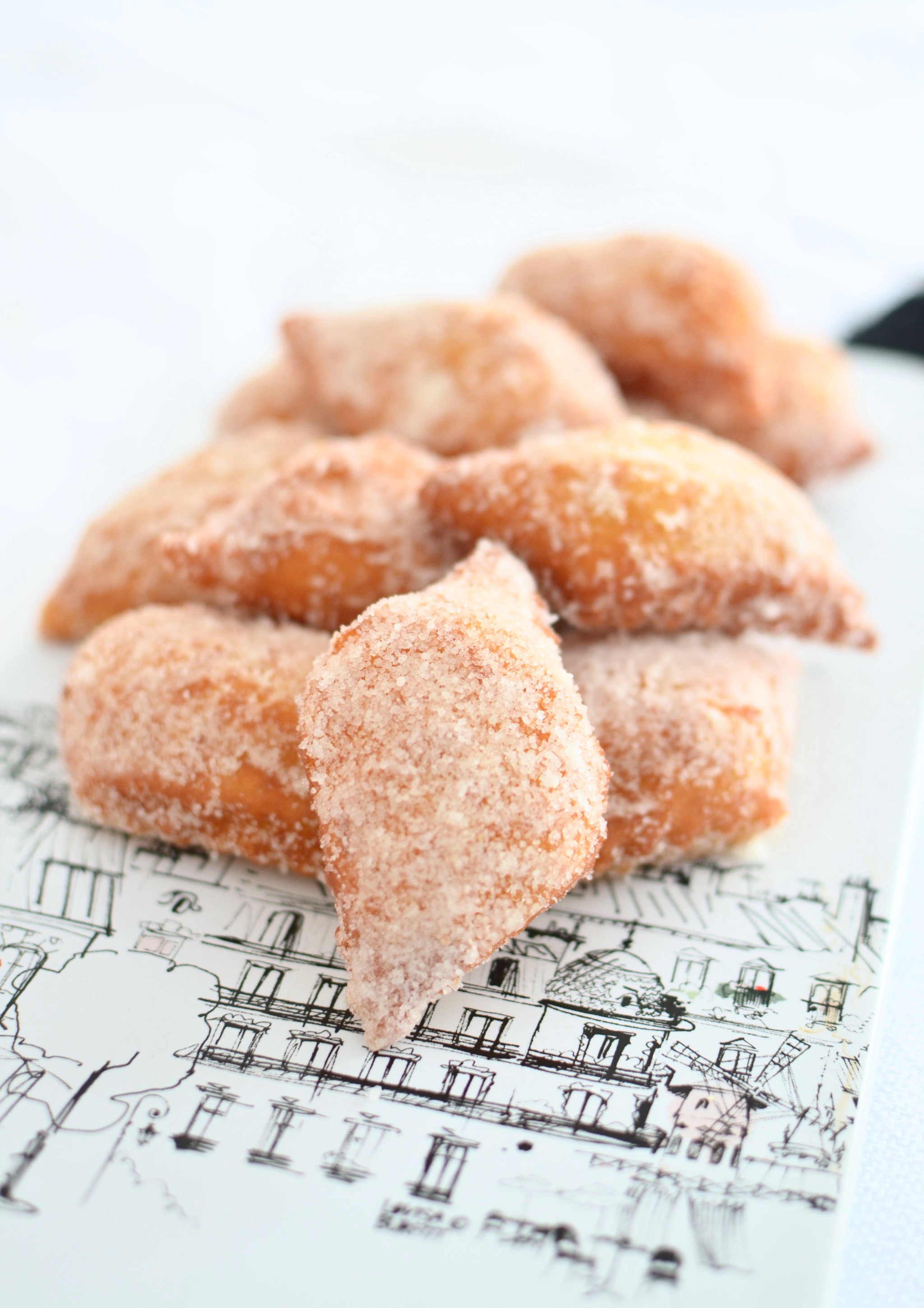 Gluten free French beignets donuts